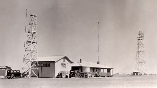 Nhill Aeradio Building in 1939